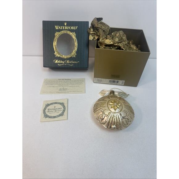 Waterford Holiday Heirlooms Millennium Celtic Cross Ornament 2000/2001 Nostalgic - Picture 1 of 10